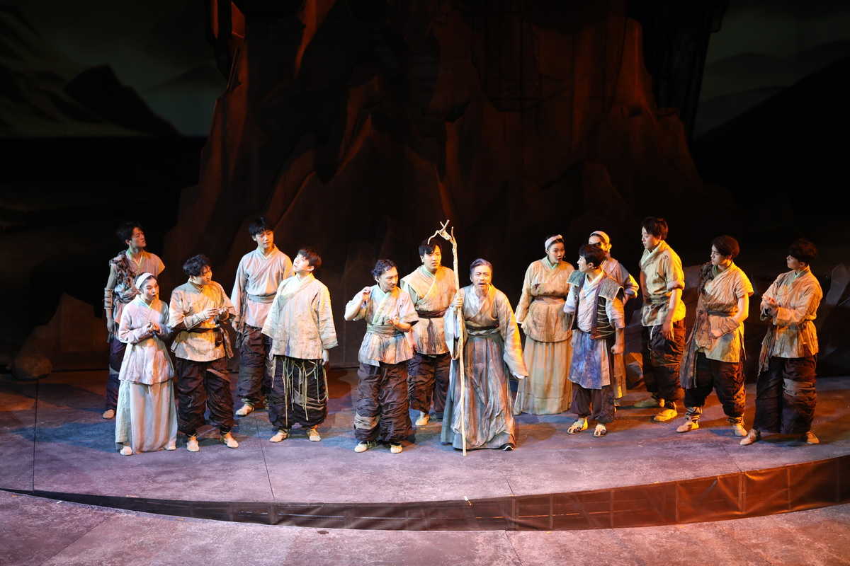 大型原创音乐剧《愚公移山》在京首演